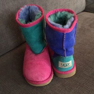 Rainbow ugg boots
